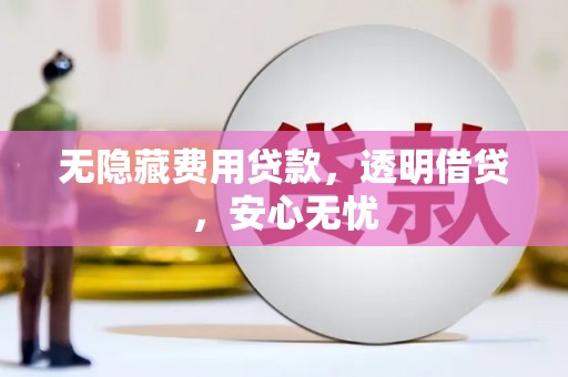 白玉无隐藏费用贷款，透明借贷，安心无忧
