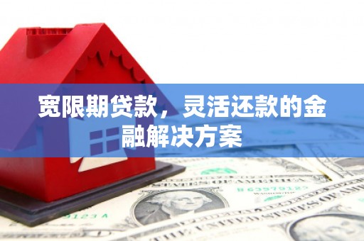 白玉宽限期贷款，灵活还款的金融解决方案