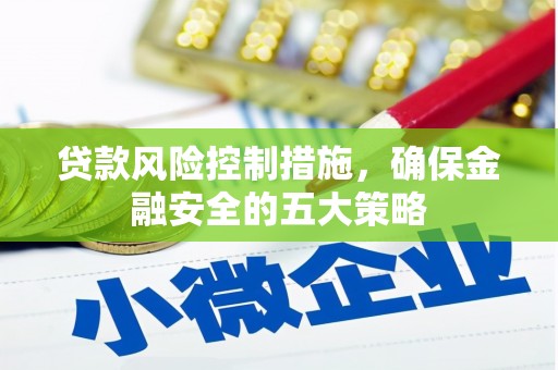 白玉贷款风险控制措施，确保金融安全的五大策略