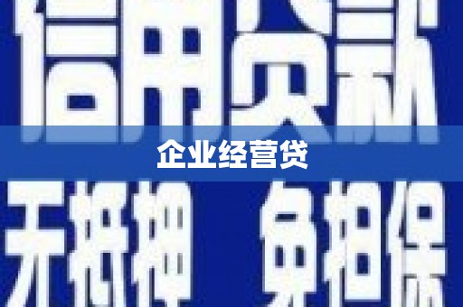 白玉企业经营贷