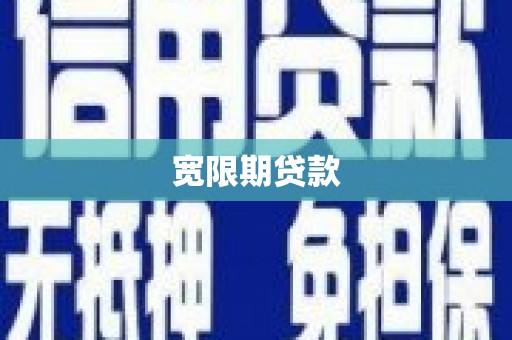 白玉宽限期贷款