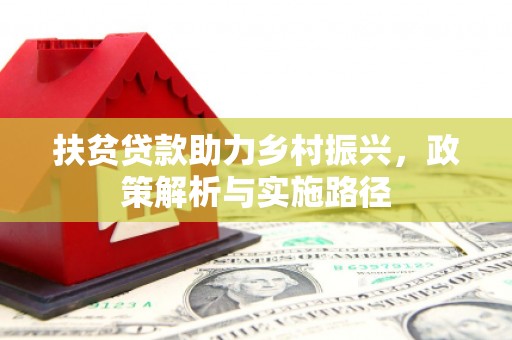 白玉扶贫贷款助力乡村振兴，政策解析与实施路径
