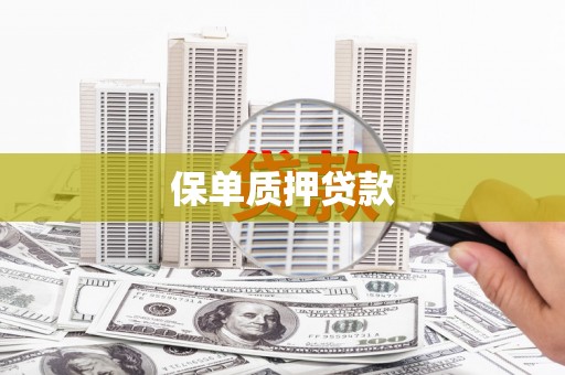 白玉保单质押贷款