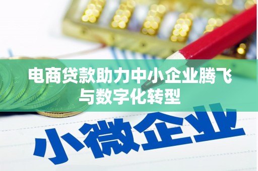 白玉电商贷款助力中小企业腾飞与数字化转型