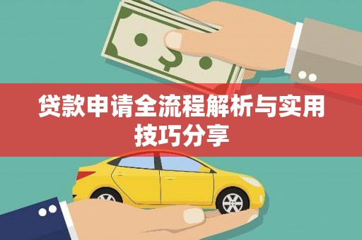 白玉贷款申请全流程解析与实用技巧分享