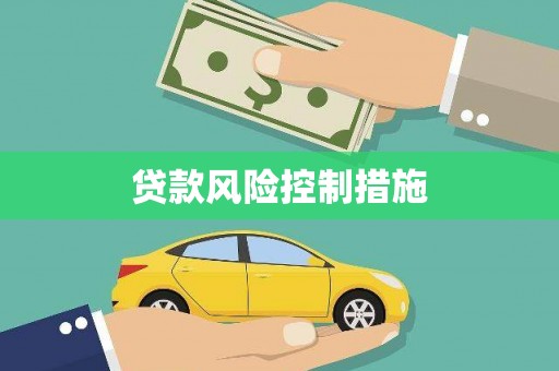 白玉贷款风险控制措施